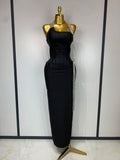 Sexy Sleeveless Fashion Cocktail Evening Party Luxury Birthday Prom Gown