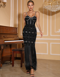 Elegant Crystal Bandage Dress