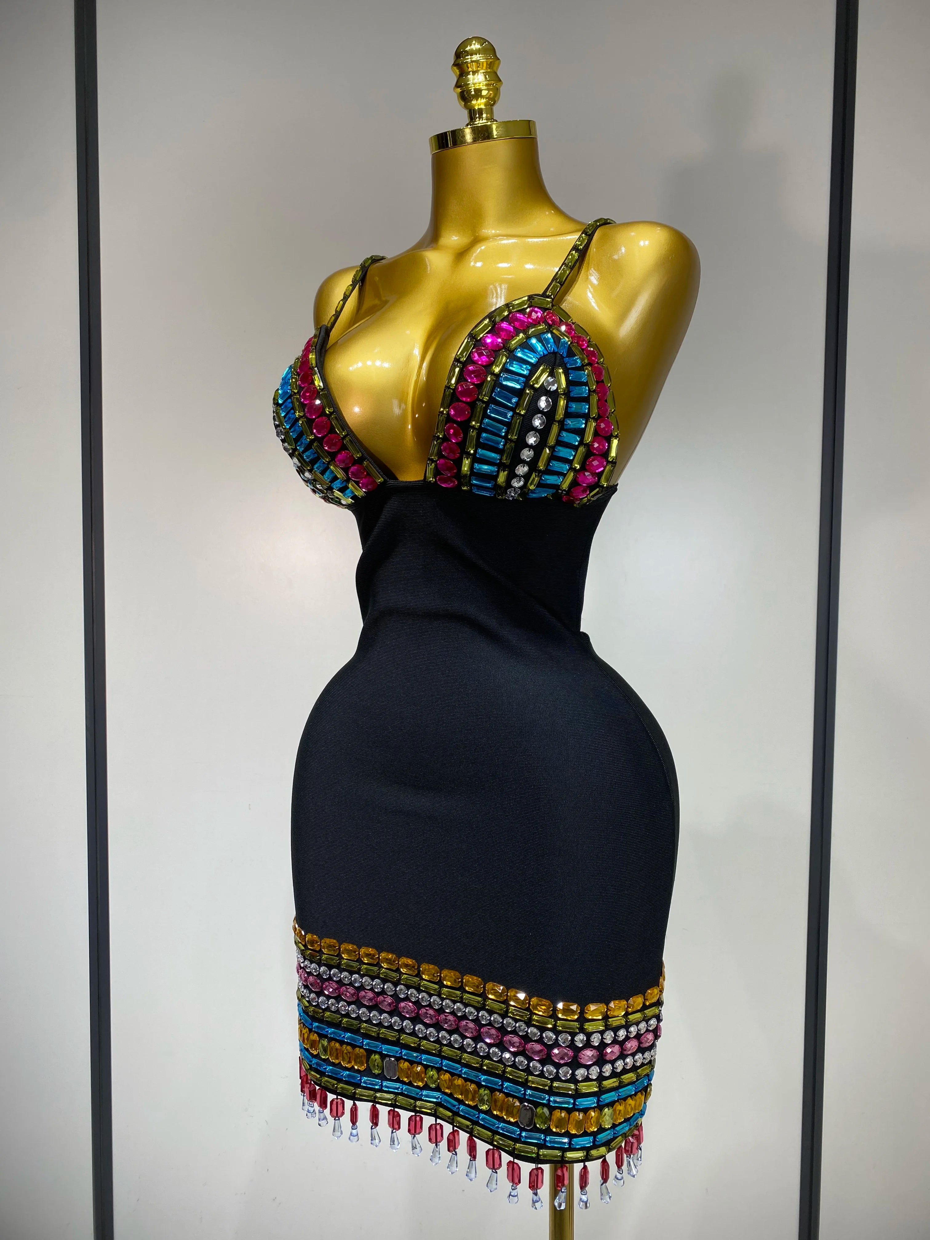 Elegant Bodycon Midi Dress