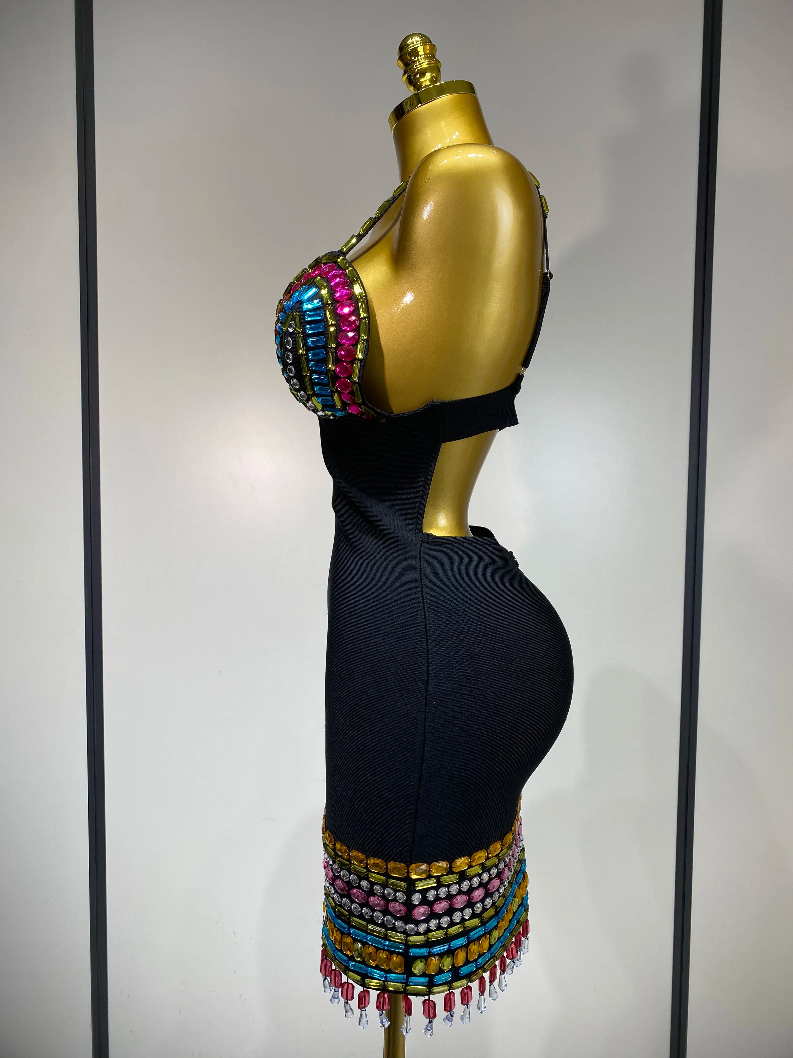 Elegant Bodycon Midi Dress