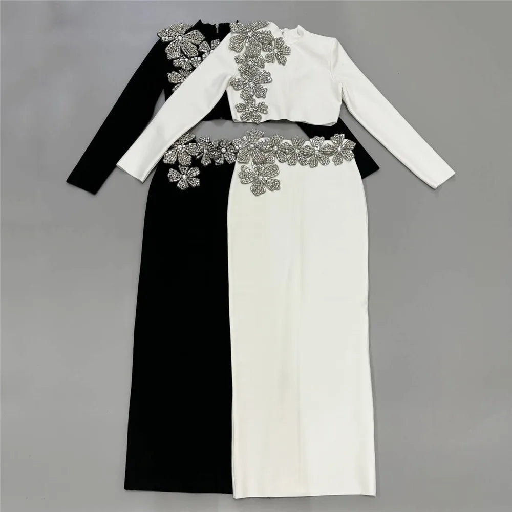 2 Pieces Mini Dress