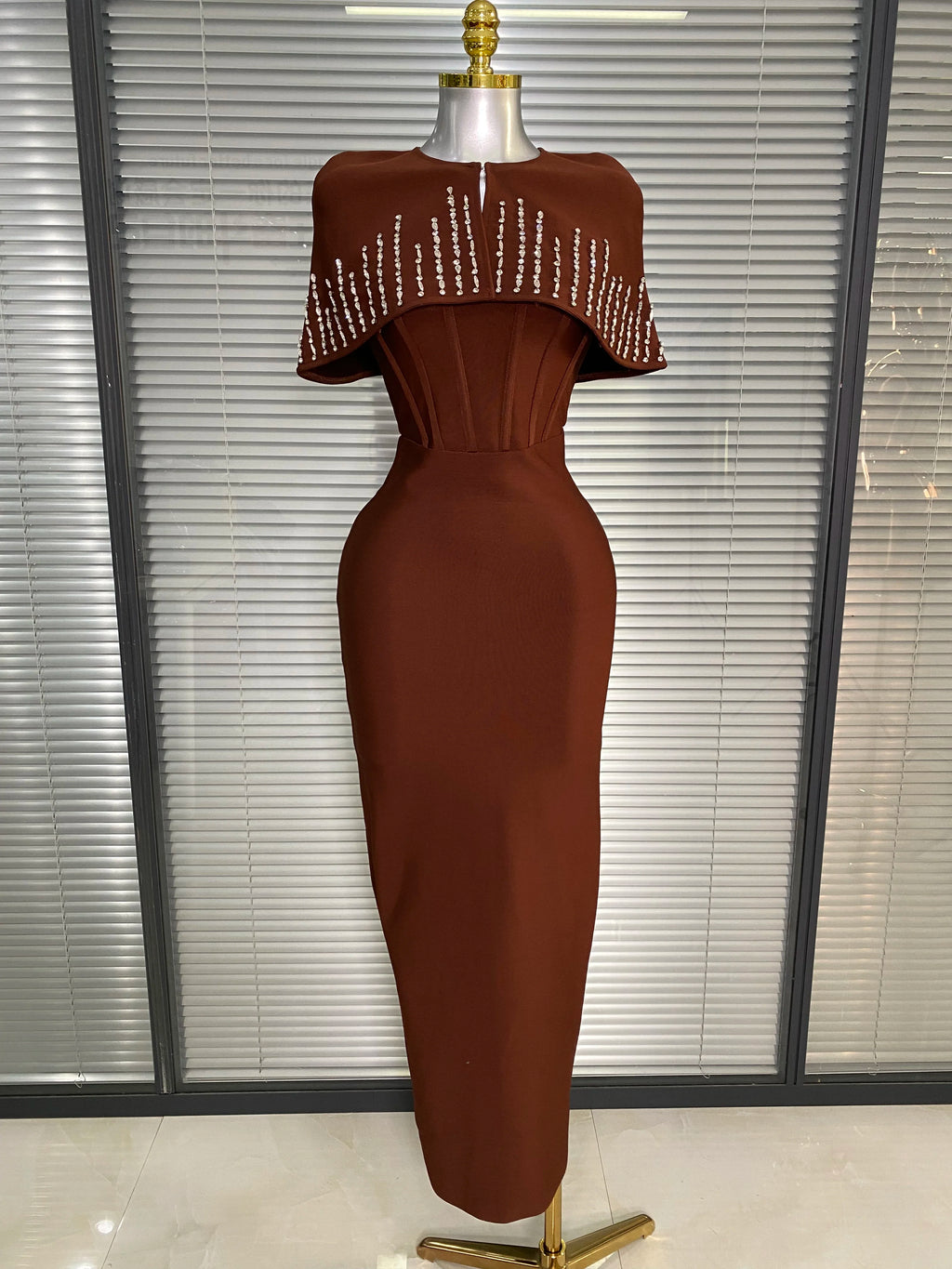 Luxury Diamonds Long Dress