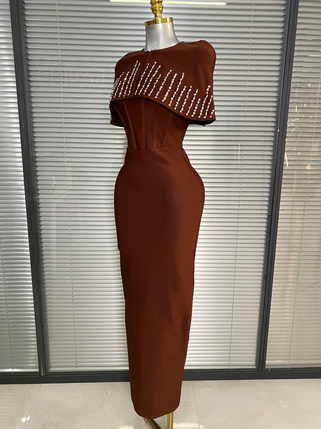 Luxury Diamonds Long Dress