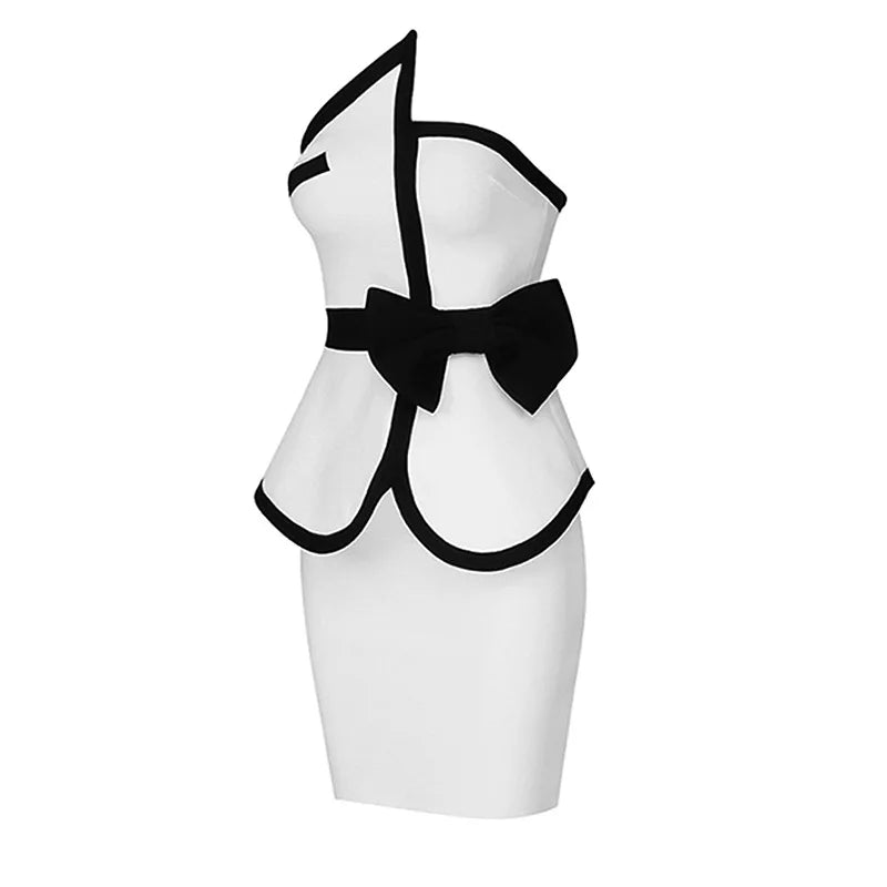 Two Pieces Skirt Bandage Set