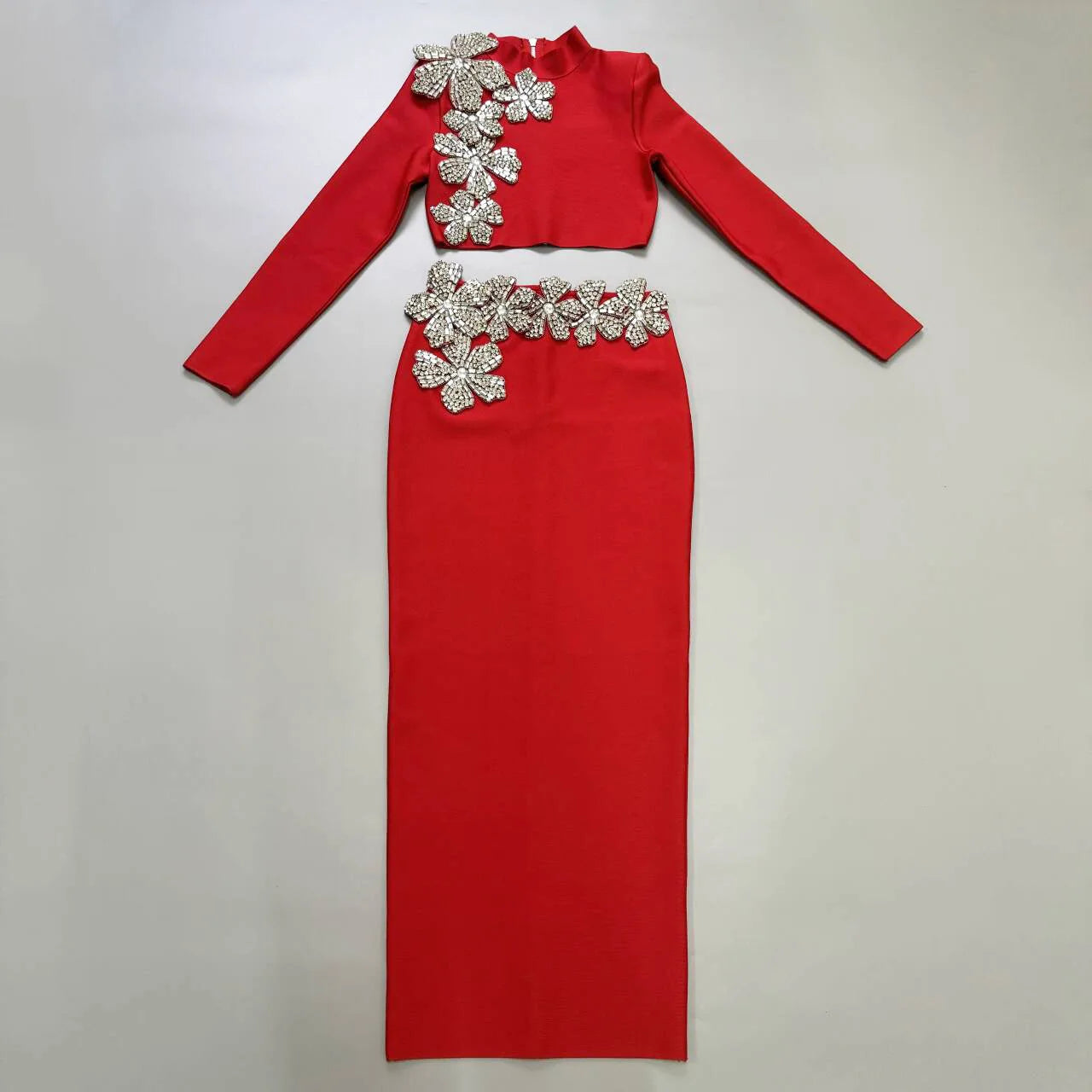 2 Pieces Mini Dress