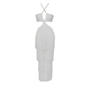 Sexy Tassel Halter Bandage Jumpsuits