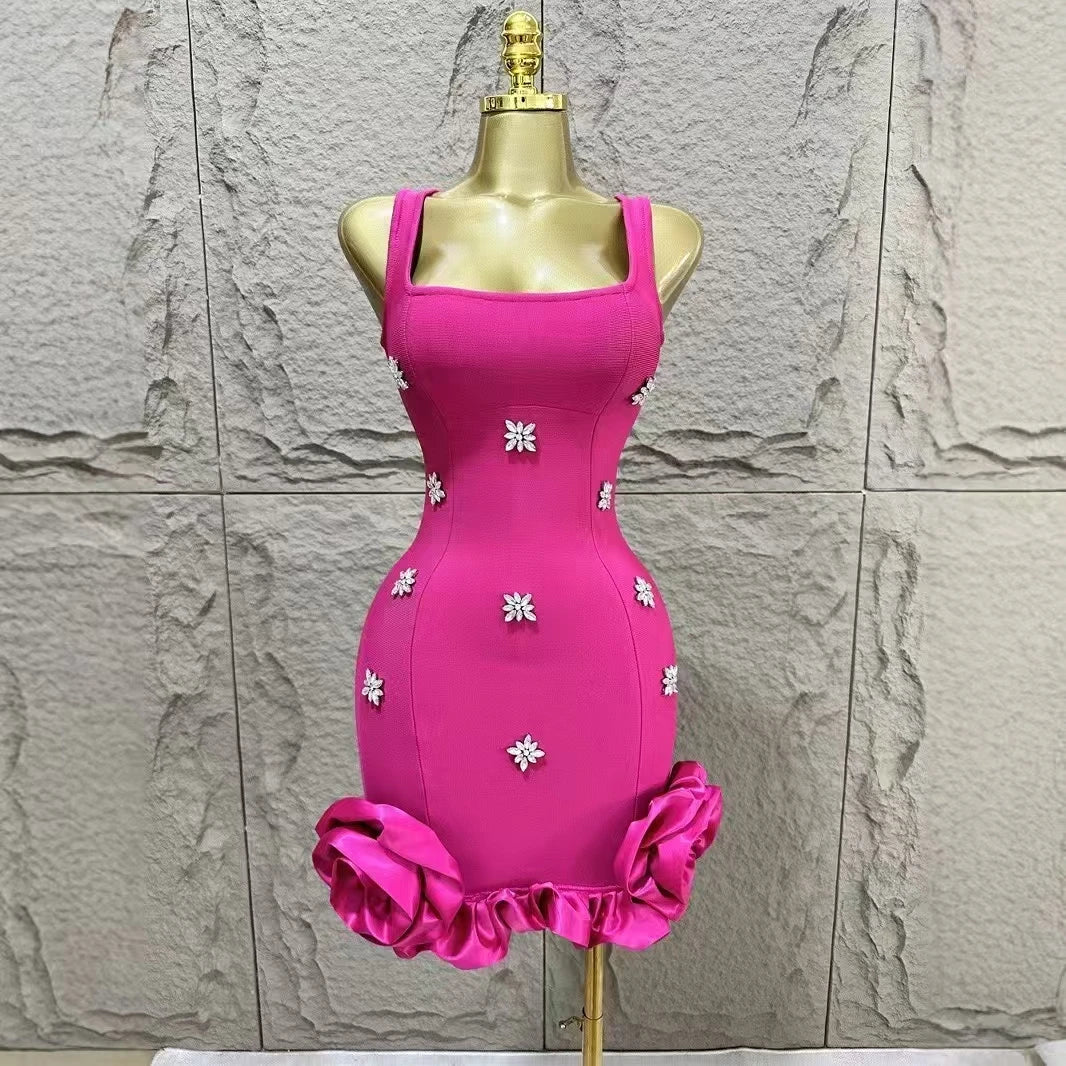 Nightclub Party Birthday Mini Dress