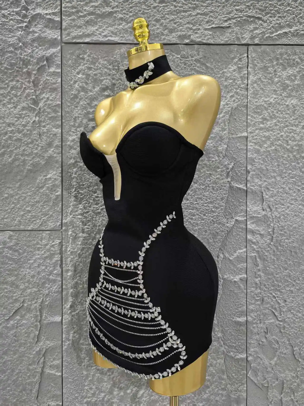 Fashion Celebrate Nightclub Party Mini Dress